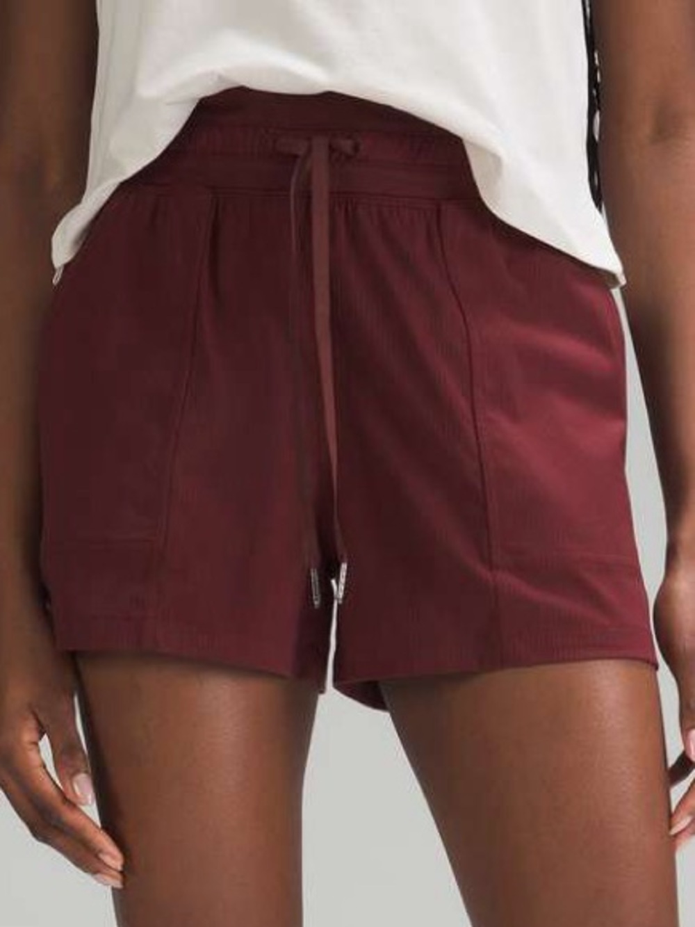 Lululemon Dance Studio High-Rise Short 3.5" - Sz 8 - Red Merlot